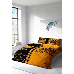 King Size King-queen 3d Pamuk Saten Çift Kişilik Nevresim Takımı