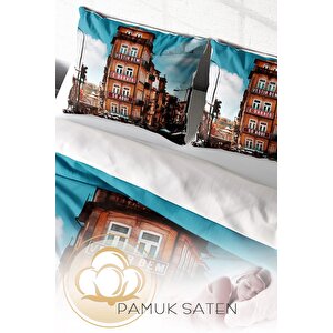 King Size Apartment Modern Çift Kişilik Nevresim Takımı