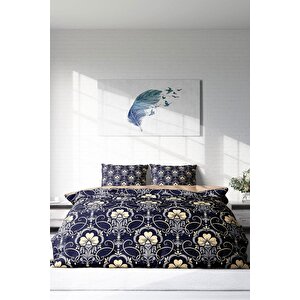 King Size Soft Night Klasik Çift Kişilik Nevresim Takımı