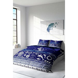 King Size Okyanusta Gece 3d Çift Kişilik Nevresim Takımı