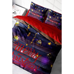 King Size Ny Dark 3d Dijital Baskılı Çift Kişilik Nevresim Takımı