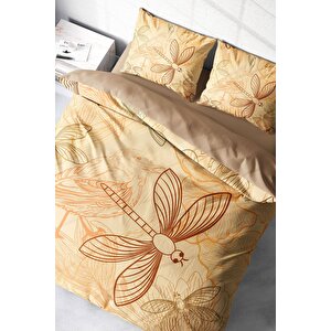 King Size Yusufçuk 3d Pamuk Saten Çift Kişilik Nevresim Takımı