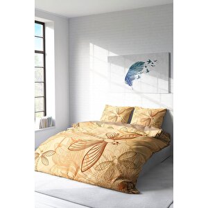 King Size Yusufçuk 3d Pamuk Saten Çift Kişilik Nevresim Takımı