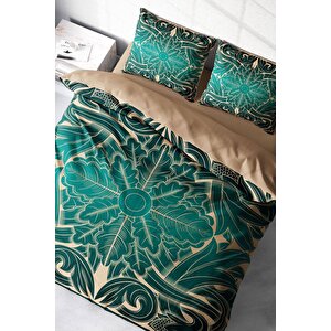 King Size Osmanlı Motifleri Iv 3d Çift Kişilik Nevresim Takımı