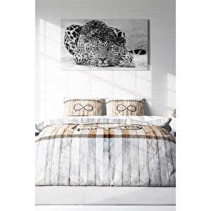 King Size Sonsuza Dek 3d Pamuk Saten Çift Kişilik Nevresim Takımı