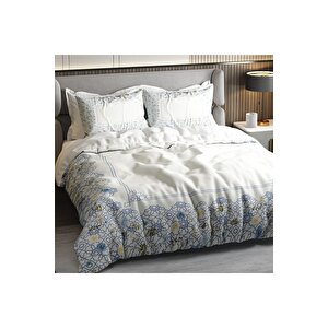 King Size Nevresim Takımı Çift Kişilik 3d Pamuk Saten Cool Soft