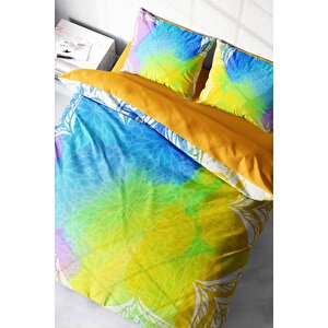 King Size Energy Of Colors Modern Çift Kişilik Nevresim Takımı