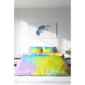 King Size Energy Of Colors Modern Çift Kişilik Nevresim Takımı
