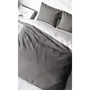 King Size Çift Taraflı Pamuk Ranforce Çift Kişilik Nevresim Takımı