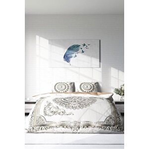 King Size Osmanlı Motifleri Ix 3d Çift Kişilik Nevresim Takımı