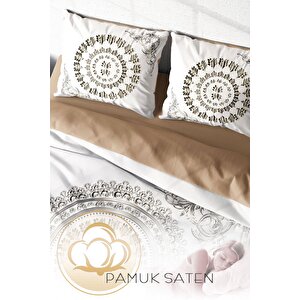 King Size Osmanlı Motifleri Ix 3d Çift Kişilik Nevresim Takımı