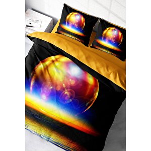 King Size Color World 3d Çift Kişilik Nevresim Takımı
