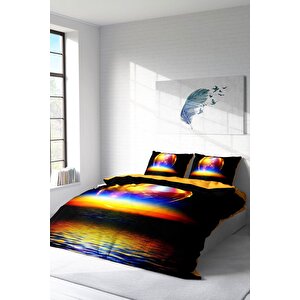 King Size Color World 3d Çift Kişilik Nevresim Takımı