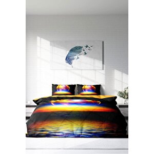 King Size Color World 3d Çift Kişilik Nevresim Takımı