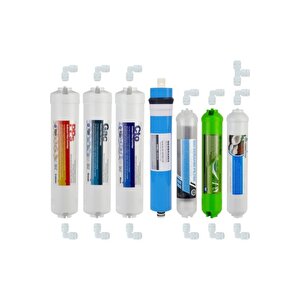 Su Arıtma Cihazı Filtresi 6'lı Set