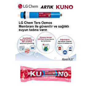 Kapalı Kasa Su Arıtma Filtre Seti - Inline Set Lg Mebran (en İyi Fiyatlı Set)
