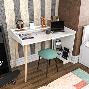 Decoroti̇ka Vanessa Çlişma Masasi Beyaz Safi̇rmeşe