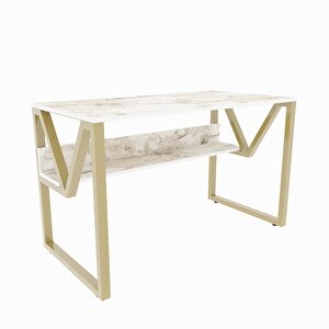Decoroti̇ka Lona Çalişma Masasi Efes Gold Metal