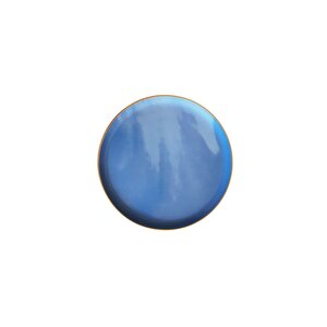 Posh Desen Mavi Düz Tabak 28cm 04alm003591