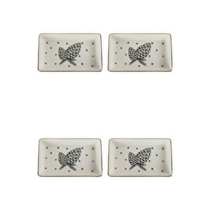 Forest Kahvaltı&meze Tabağı 11cm 4'lü 04lfh000445