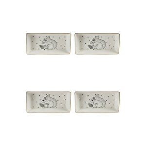 Forest Kahvaltı&meze Tabağı 13cm 4'lü 04lfh000447