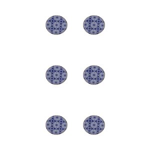 Morocco Desen Mor Düz Tabak 20cm 6'lı 04ap019264