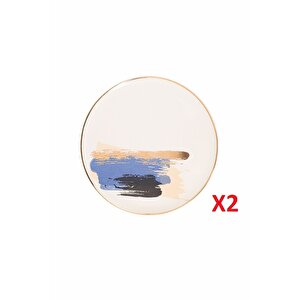 Dash Düz Pasta Tabağı 21cm 2'li 04alm007902