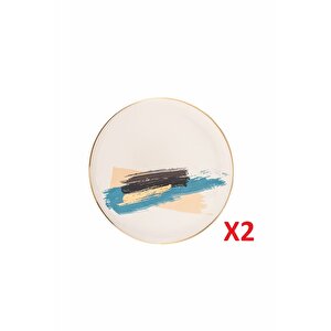 Dash Düz Pasta Tabağı 21cm 2'li 04alm007904