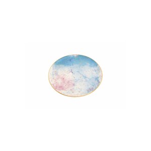 Porland Cosmos Desen Düz Tabak 17cm 04alm006681