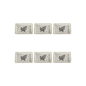 Forest Kahvaltı&meze Tabağı 11cm 6'lı 04lfh000445