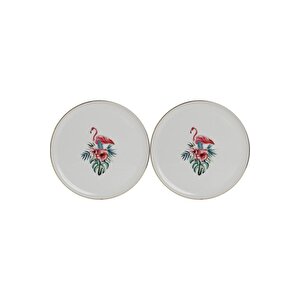 Exotic Desen Düz Tabak 20cm 2'li 04alm002897
