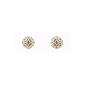 Arabesque Desen Düz Tabak 18cm 2'li 04alm005989