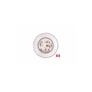Caribou Düz Tabak 19cm 4'lü 04ap022128