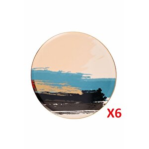 Dash Düz Servis Tabağı 27cm 6'lı 04alm007797