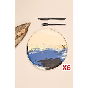 Dash Düz Servis Tabağı 27cm 6'lı 04alm007795