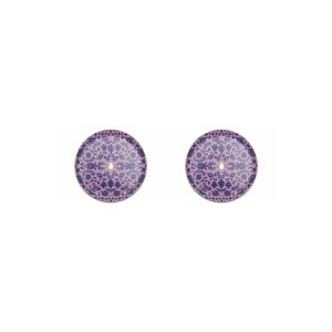 Glamorous Pembe Düz Tabak 24cm 2'li 04ap021556