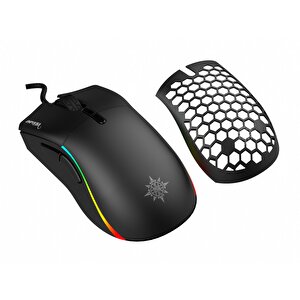 Inca Img-gt20 10000 Dpı 6 Rgb Led Işıklı 7 Programlanabilir Tuş Çift Kapaklı Pro Gaming Oyuncu Mouse Img-gt20