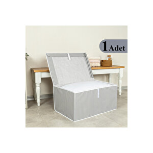 Çok Amaçlı Düzenleyici Kutu Mega Gri 60x40x30cm Gri