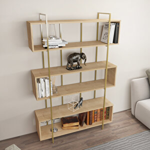 Decoroti̇ka Bruti̇ Ki̇taplik Safi̇rmeşe Gold