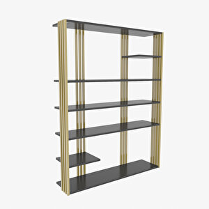 Decoroti̇ka Jenny  Ki̇taplik Si̇yah-gold Demi̇r