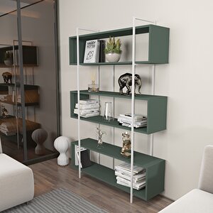 Decoroti̇ka Bruti̇ Ki̇taplik Si̇lva Beyaz