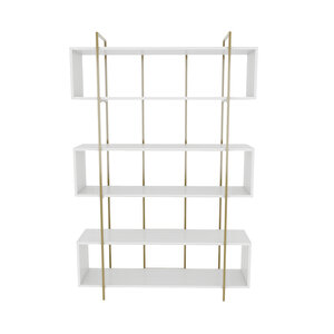 Decoroti̇ka Bruti̇ Ki̇taplik Beyaz Gold