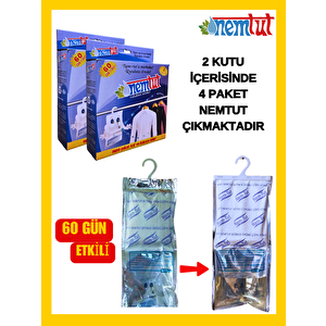 nemtut Nem Tutucu Alıcı Rutubet Giderici Önleyici Korozyon Önleyici Koku Giderici 2 Kg (2 KUTU/4 PAKET)