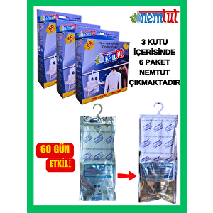 Nem Tutucu Rutubet Giderici Korozyon Önleyici (3 Kutu/6 Paket)