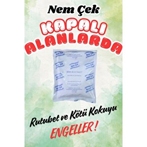 Nemçek, Nem Emici Çekici, Rutubet Alici, Küf Önleyici, Kötü Koku Giderici (3 PAKET)