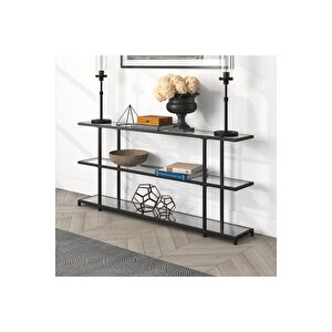 Betty Siyah Metal&cam Dresuar 160cm