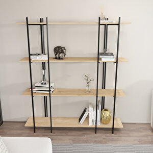 Decoroti̇ka Moss Ki̇taplik Safi̇rmeşe Si̇yah