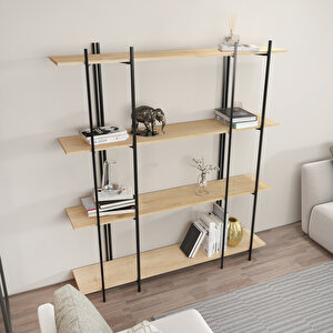 Decoroti̇ka Moss Ki̇taplik Safi̇rmeşe Si̇yah
