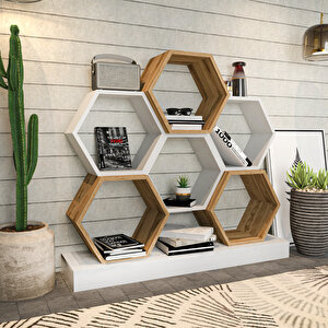 Decoroti̇ka Çi̇çek Ki̇taplik Beyaz Ud