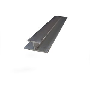 Alümi̇nyum Profi̇l H  8mm 300cm Eloksal Parlak
